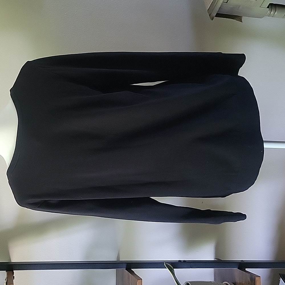 Mothehood Maternity Baby Love Black Sweatshirt Large - Picture 2 of 4
